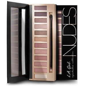 LA NUDES PIGMENTED EYESHADOW PALETTE 12 COLORS